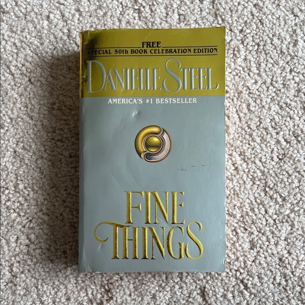 Danielle Steel 'Fine Things' Book